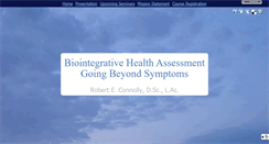 Desktop Screenshot of biointegrativehealthassessment.com