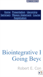 Mobile Screenshot of biointegrativehealthassessment.com